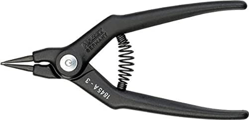 Hazet 1845A-3 Sicherungsring-Zange Form A Ringgrösse: 3-10 mm Kunststoffkörper, Form A Ringgrösse: 3