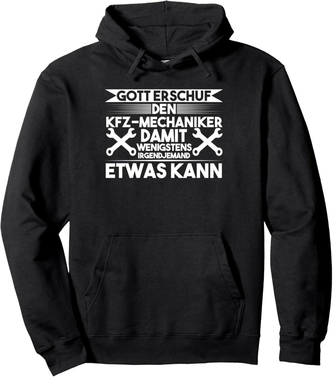 KFZ-Mechaniker Mechaniker Schrauber Pullover Hoodie