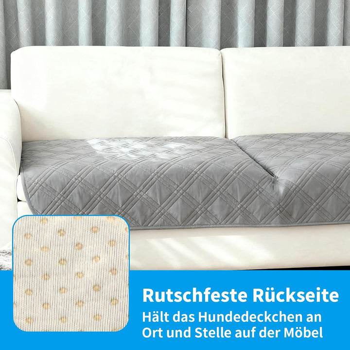 wasserdichte Hundedecke, wasserdichte Decke 178 x 76 cm, Sofaschutz Hund mit rutschfeste Rückseite,
