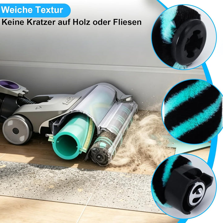 Filter für Shark PowerDetect Akku Staubsauger IP3225EUT IP3251EUT IP3253EUT IP1251EUT: 1 Soft-Bürste