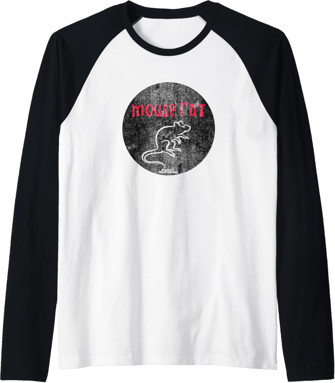 Parks & Recreation Maus Ratte verzweifelt Raglan