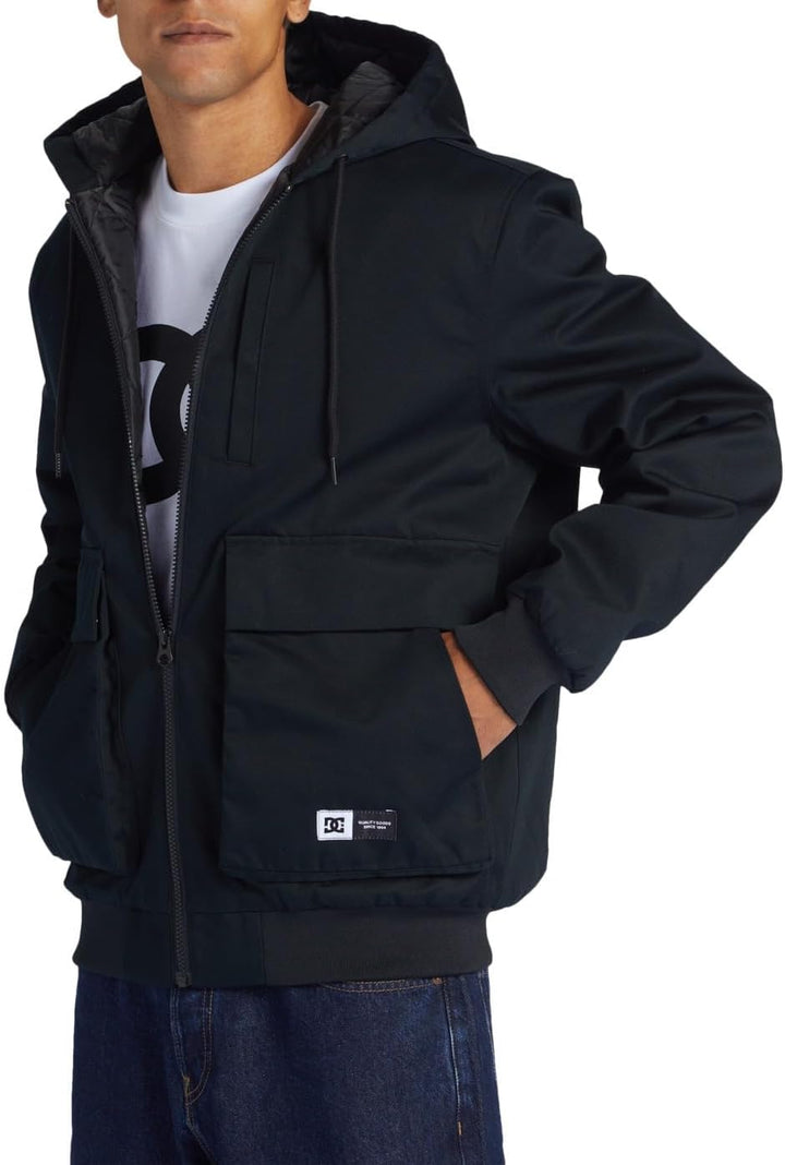 DC Shoes Herren Klettern Padded Winddicht S Schwarz, S Schwarz