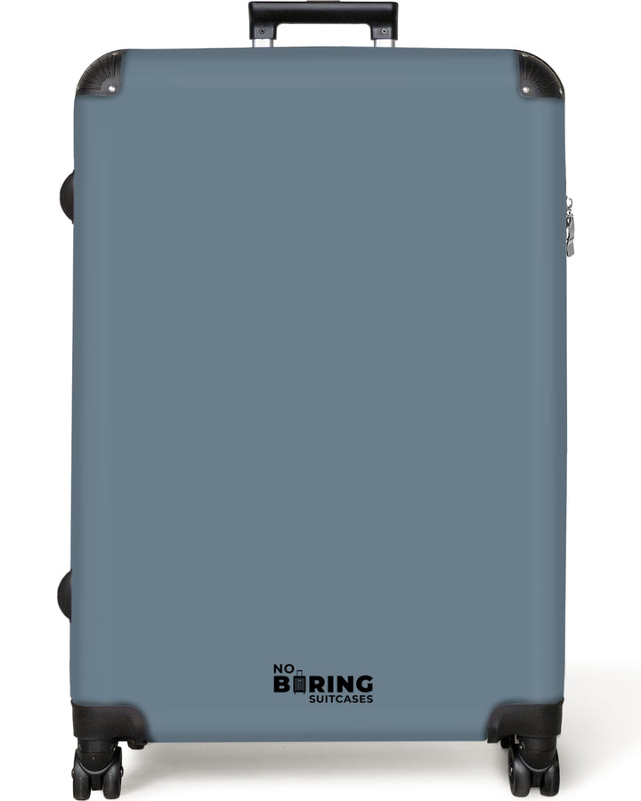 NoBoringSuitcases.com® Koffer XL Gross 77x51.5x28 cm Hartschale Reisekoffer 4 Rollen Leicht Koffer T
