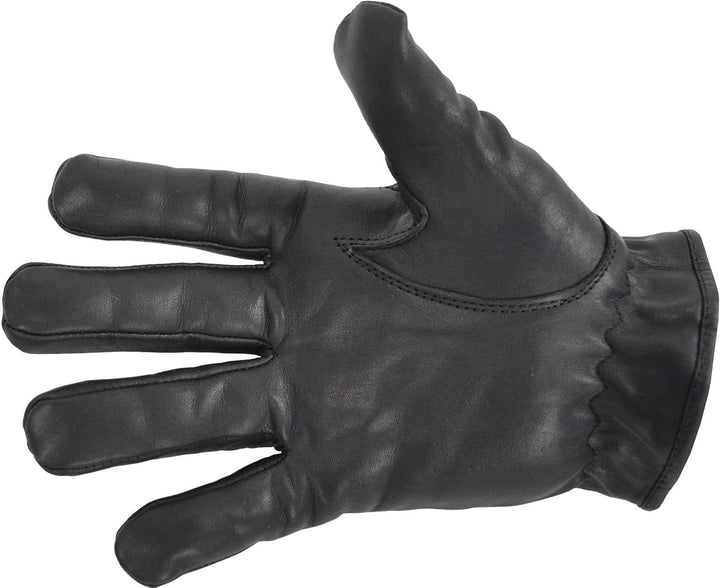 normani Quarz Lederhandschuhe aus Rindsleder und Quarzsand - hohe Schlagkraft Farbe Dunkelschwarz Gr
