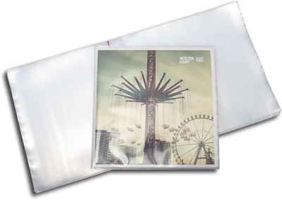 Protected Doppel LP Schutzhüllen aus PE (50 Stück)