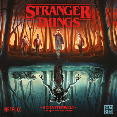 CMON | Stranger Things: Schattenwelt | Kennerspiel | Brettspiel | 2-4 Spieler | Ab 12+ Jahren | 60 M