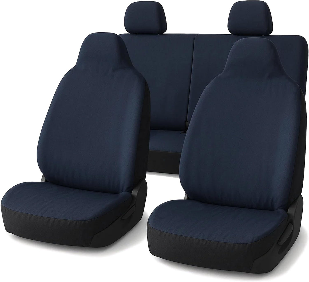 Auto Accessori Lupex - Sitzbezüge für Autositz, kompatibel Autositzbezüge für Twingo, Dunkelblau, Ma