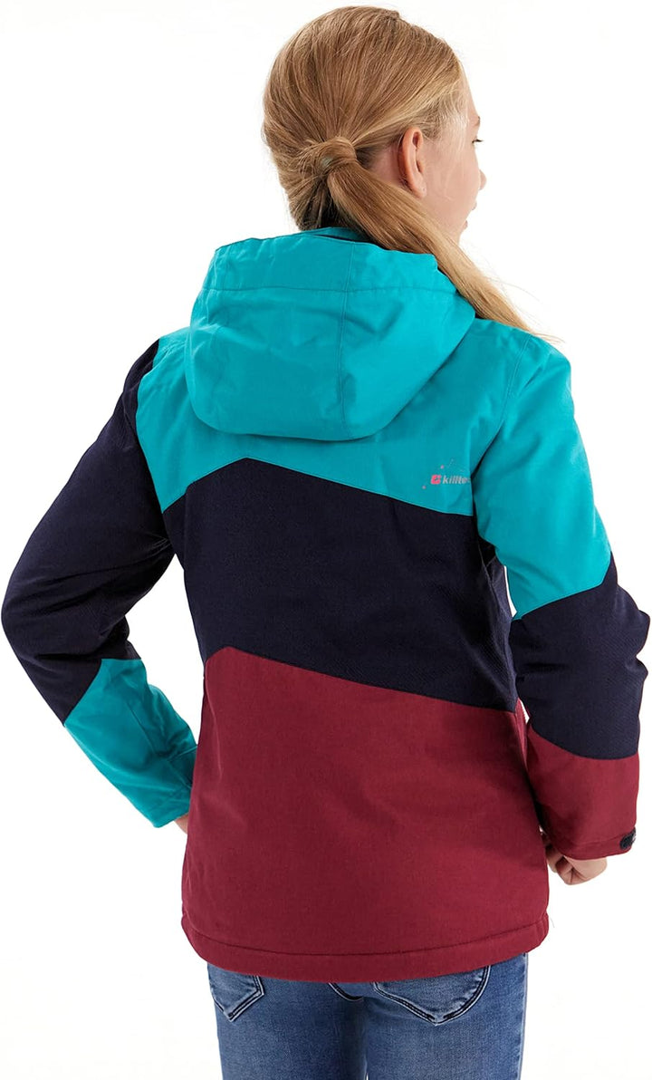 killtec Kind Lynge Grls Jckt B Funktionsjacke Mit Kapuze azur 116 Lynge GRLS JCKT B, azur 116 Lynge
