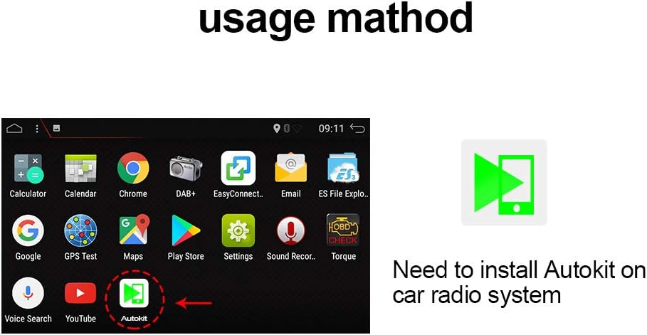 JOYX Wireless CarPlay Dongle for Android Car Radio | Android Auto | Black, Wireless Carplay