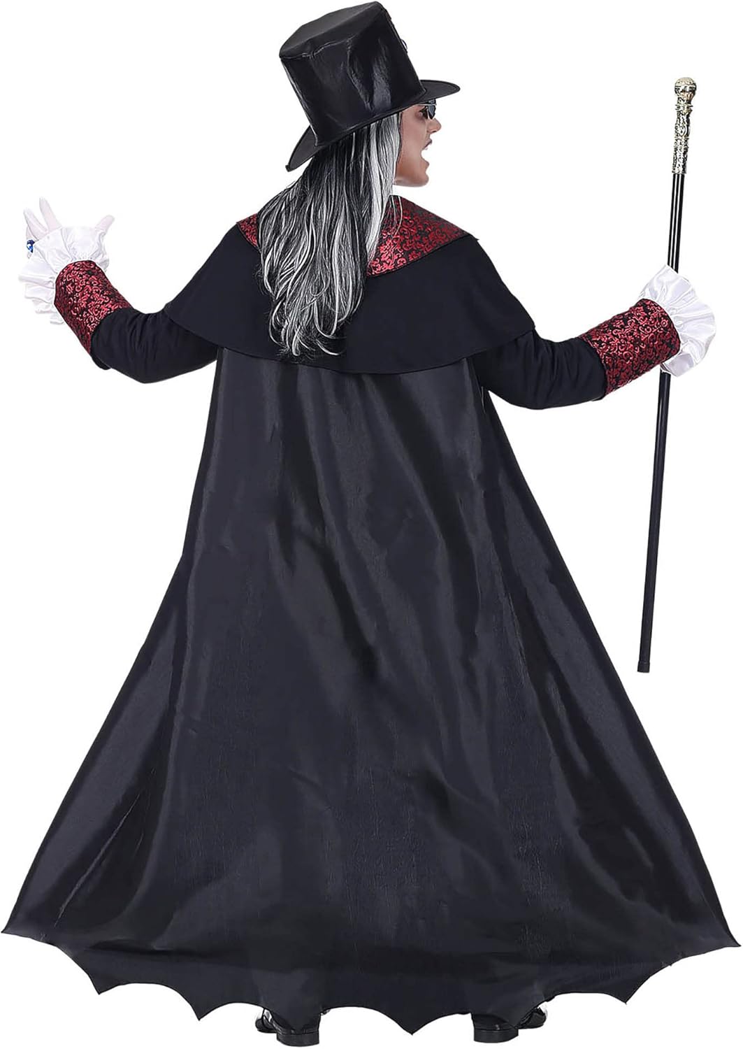 W WIDMANN MILANO Party Fashion - Kostüm Vampire Lord, Dracula, Faschingskostüme, Halloween XXL, XXL