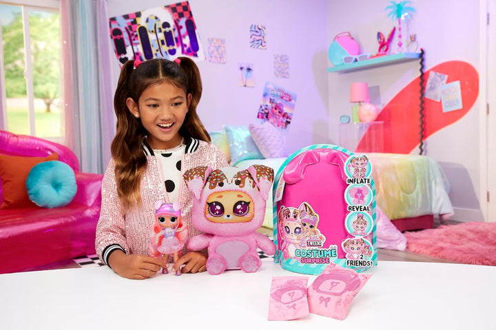 L.O.L. Surprise! Tweens Costume Surprise Ali Dance Modepuppe mit Aufblasbarem Rosa Welpenkostüm und