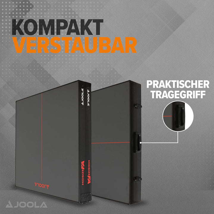 JOOLA Midsize Tischtennisplatte, Freizeittisch, Tischtennistisch im modernen Design inklusive Tischt