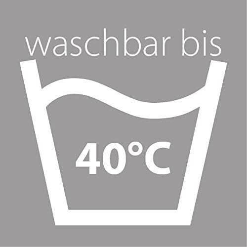 Traumnacht Stuhlkissen Basic 4er Set, mit einem Bezug aus 100% Polyester, 40 x 42 x 5 cm, hellgrau,