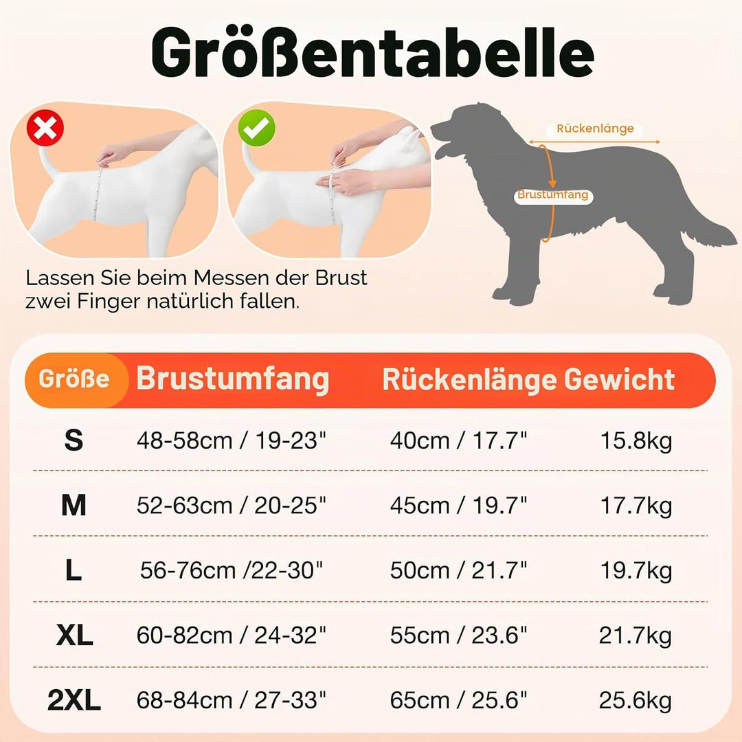 Warme Hundemäntel, wasserdichte Reflektierende Hundejacke, Winddichter Wintermantel mit Hohem Kragen