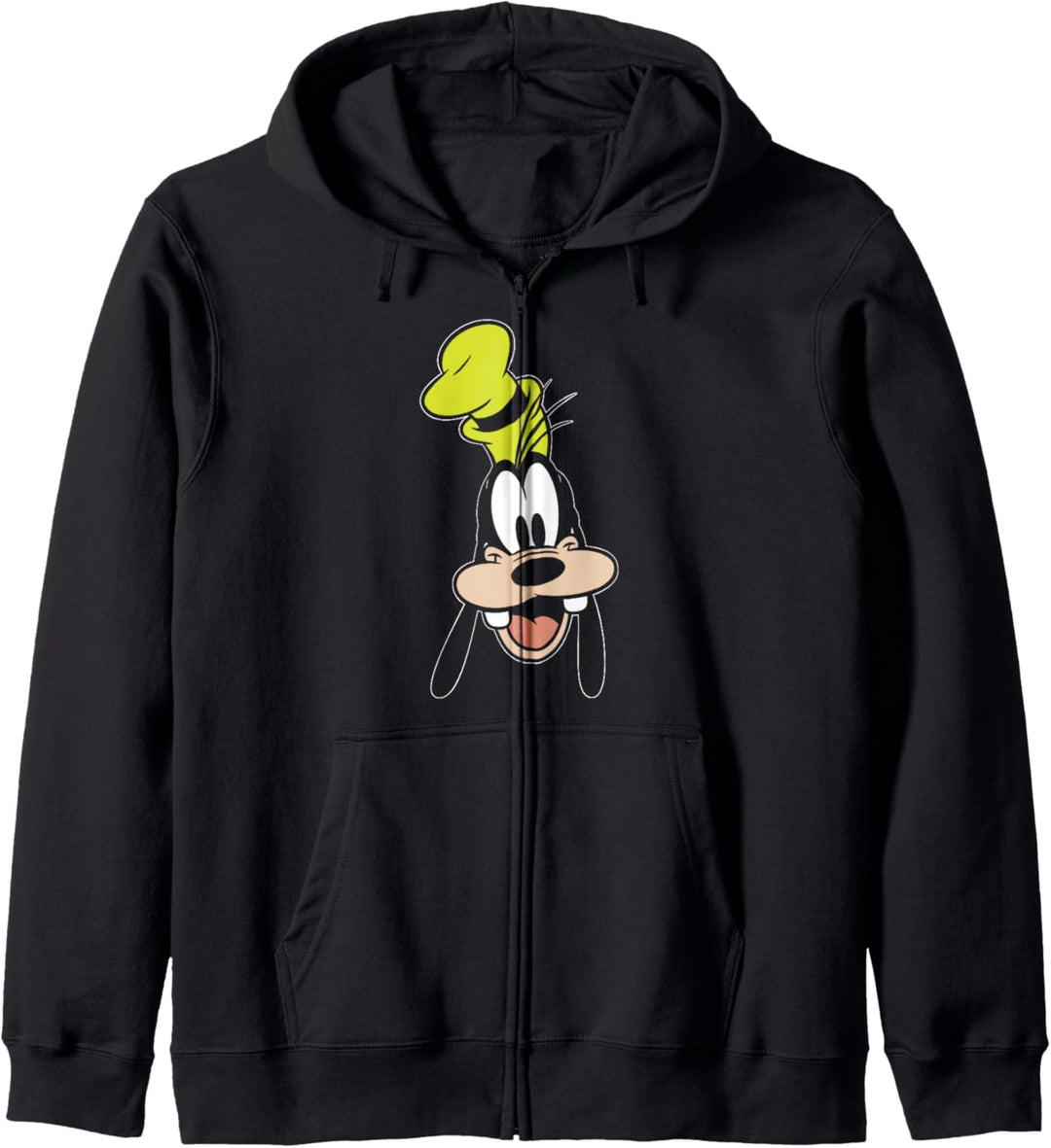 Disney Goofy Open Mouth Big Smile Kapuzenjacke