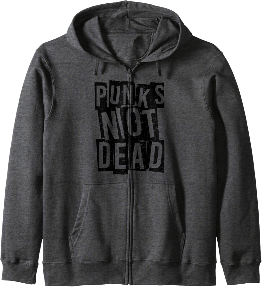 Punks Not Dead - Vintage Grunge - Punk Is Not Dead - Rock Kapuzenjacke