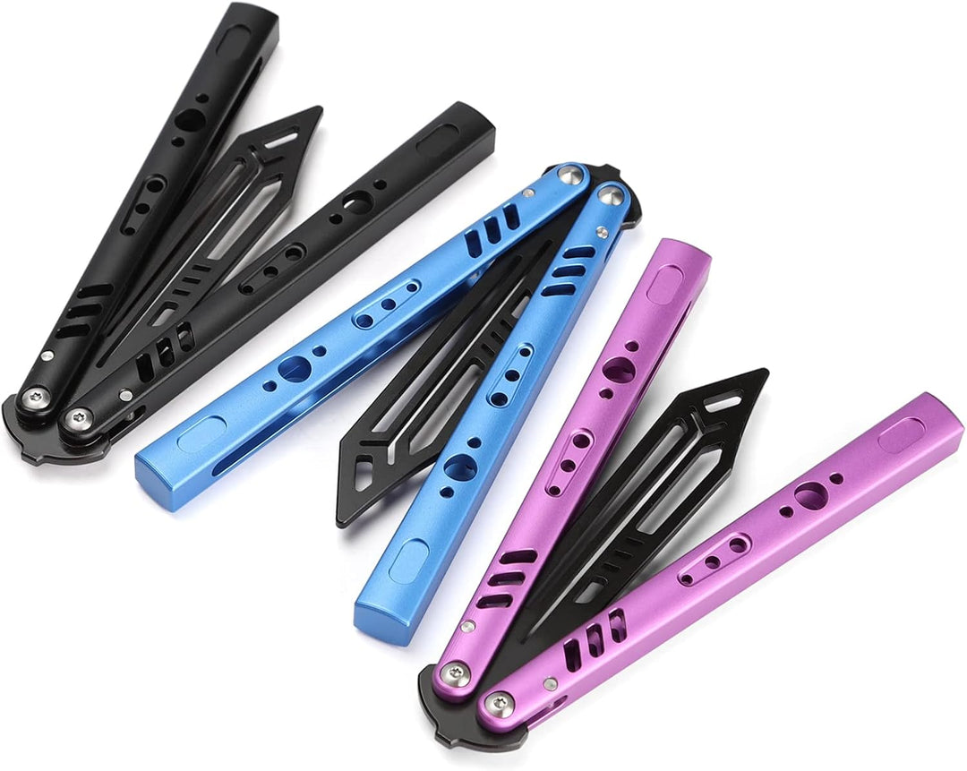 6061 Aluminium Integral Channel Handle Outdoor Survival Multitool, Gift for Men Women Blau, Blau