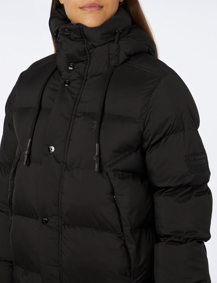 G-STAR RAW Damen Whistler Parka Puffer Jacke Jackets XS Schwarz (dk black D23535-D199-6484), XS Schw