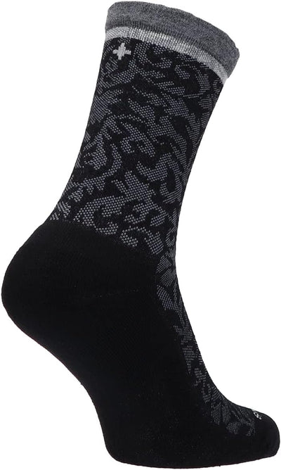 Sockwell Damen Plantar Cush Crew Socken, Schwarz
