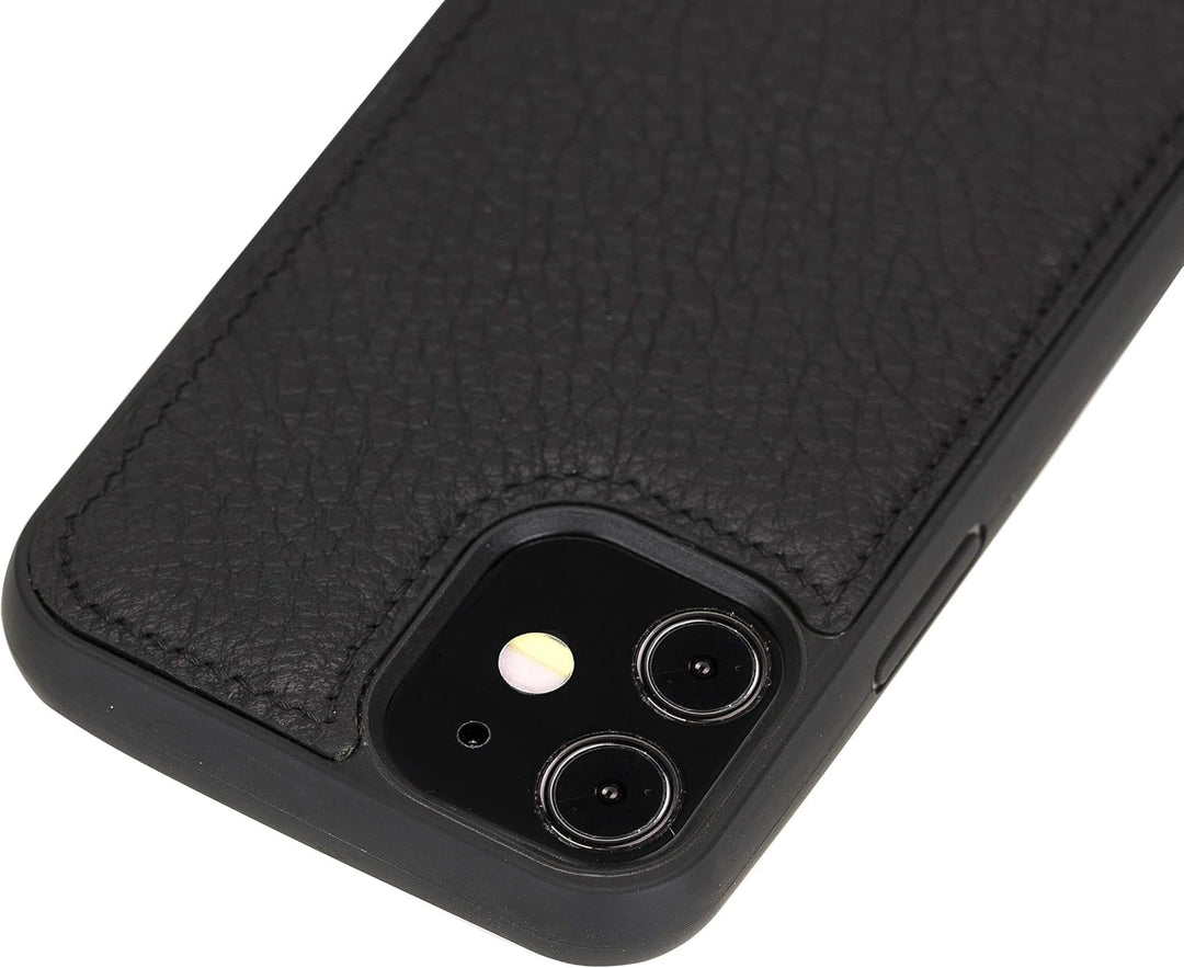 Solo Pelle Lederhülle für das iPhone 12 Mini in 5.4 Zoll Stanford Case Leder Hülle Ledertasche Backc