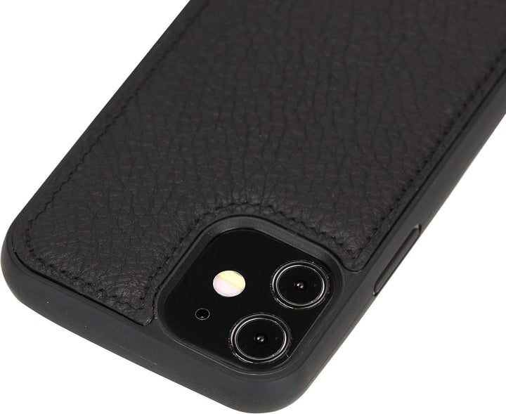 Solo Pelle Lederhülle für das iPhone 12 Mini in 5.4 Zoll Stanford Case Leder Hülle Ledertasche Backc