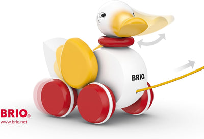 BRIO 30323001 - Nachziehente, weiss