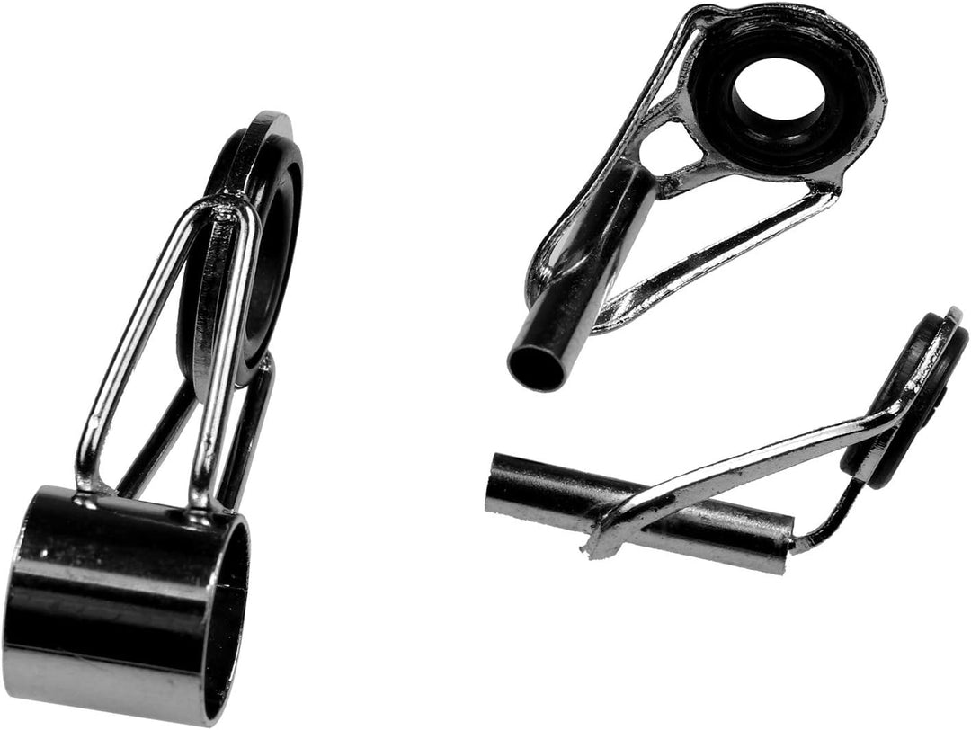 QualyQualy Angelrute Reparatur Set Spitzenringe Edelstahl Keramik Angelruteringe Spinnruten Tip Tops