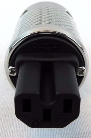 Furutech FI-50 (R) NCF Piezo-Keramik-IEC-Stecker.
