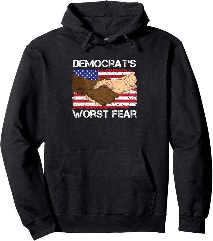 Conservative Patriotic Social Justice Equality Civil Rights Pullover Hoodie
