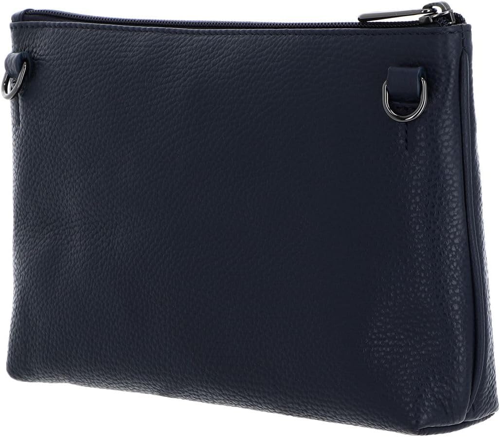 Mandarina Duck Damen Mellow Leather P10fzt41 Clutch Dress Blue, Dress Blue