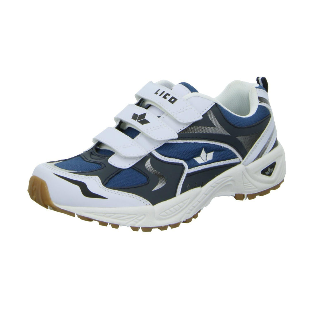 Lico Unisex Kinder Bob V Hallenschuhe, Weiss Marine