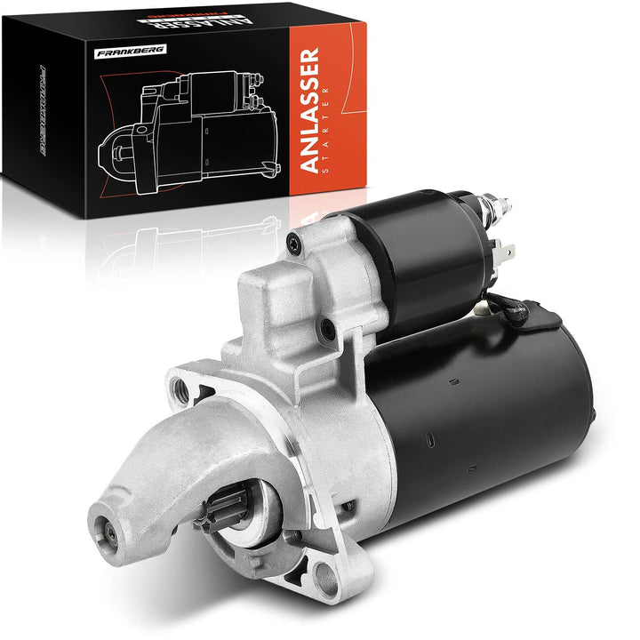 Frankberg Anlasser Starter 1.4KW Kompatibel mit 100 2.6L-4.2L 1990-1994 100 Avant 80 A4 A6 80 Avant