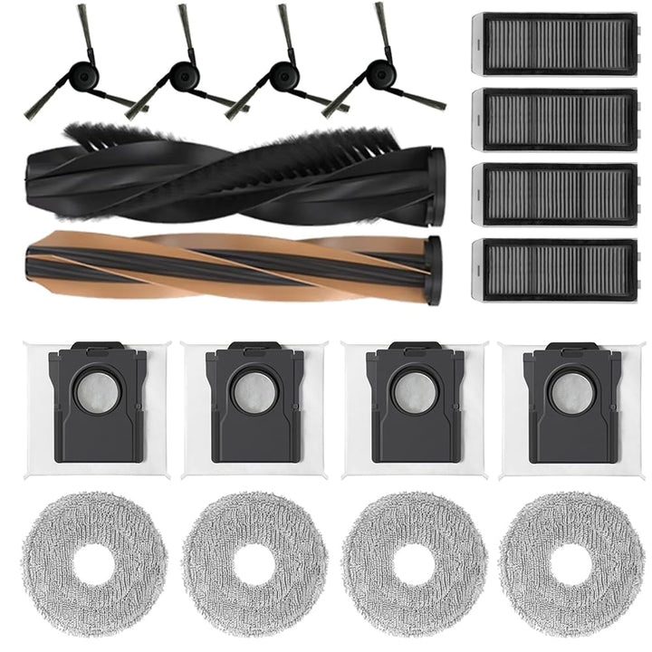 Zubehörset für Dreame X50 Ultra Complete/X50 Ultra/L50 Pro Ultra/X50 Master, L40s Ultra,Matrix10 Ult