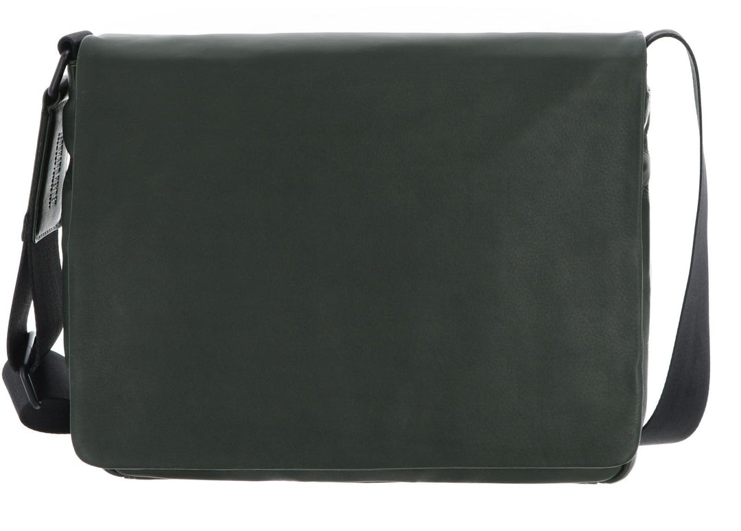 Leonhard Heyden Den Haag - Umhängetasche M Leder 32 cm Olive, Olive
