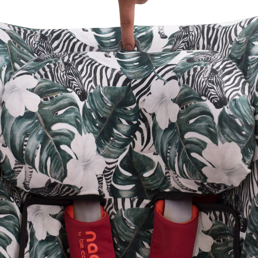 JYOKO KIDS Bezug Kompatibel mit Be Cool Nadò O3, Chicco 2 Easy (Zebra), Zebra