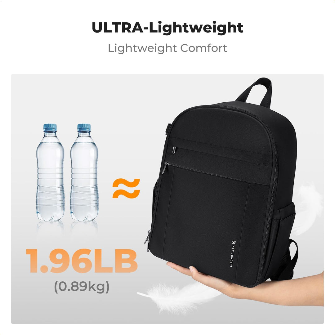K&F CONCEPT Kamerarucksack Fotorucksack Kompakt & Leicht mit Regenschutz, Camera Backpack für Spiege