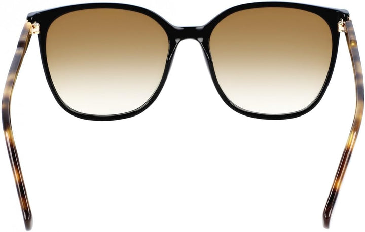 LONGCHAMP Damen LO612S Sonnenbrille, BLACK/HAVANA, 54