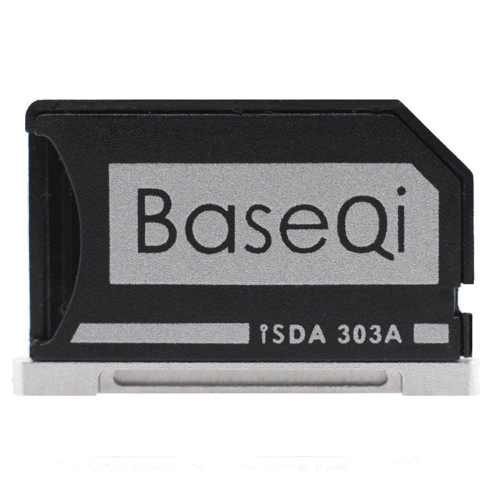 BaseQi Micro-SD-Adapter aus Aluminium für MacBook Pro Retina, 13 Zoll (33 cm)