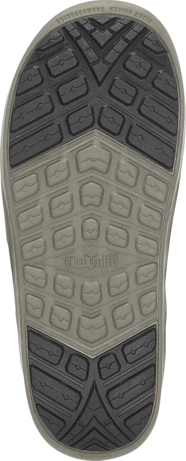 ThirtyTwo Herren Lashed Double Boa Fava '24 Schneestiefel Oliv/Grau/Schwarz (Powell) 42, Oliv/Grau/S