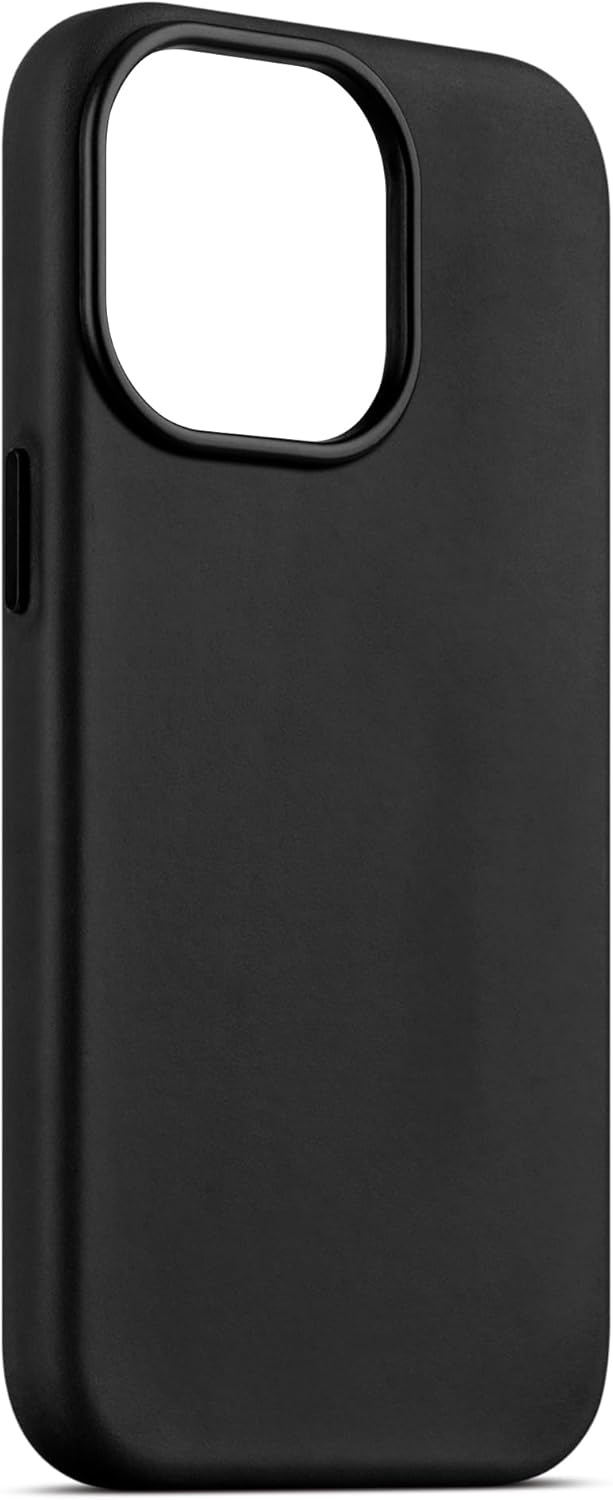 maogoam Echt Leder Hülle für iPhone 14 Pro Max, Vintage Crazy Horse Leder Case, Kompatibel mit MagSa