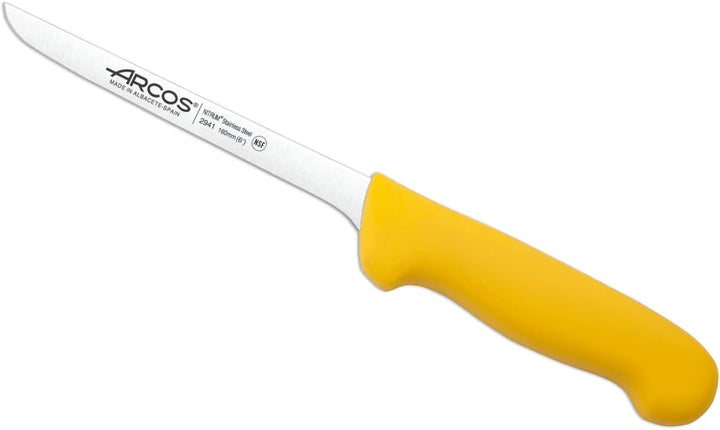 Arcos Ausbeinmesser mit Nitrum Edelstahlklinge 16 cm - Professionelles Messer zum Entbeinen von Flei