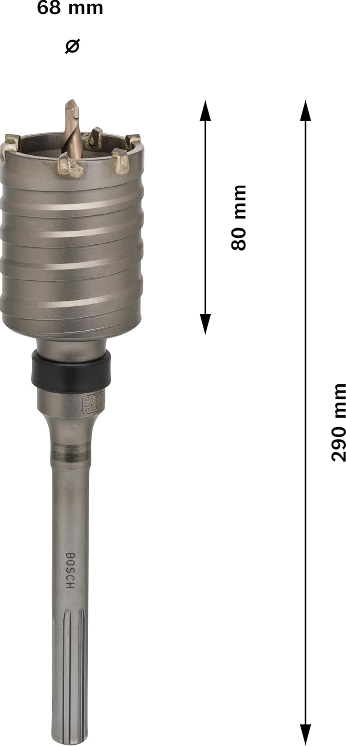 Bosch Accessories Bosch Professional Hohl-Bohrkrone SDS-max-9 Core Cutter einteilig (Ø 68 mm) 68 mm