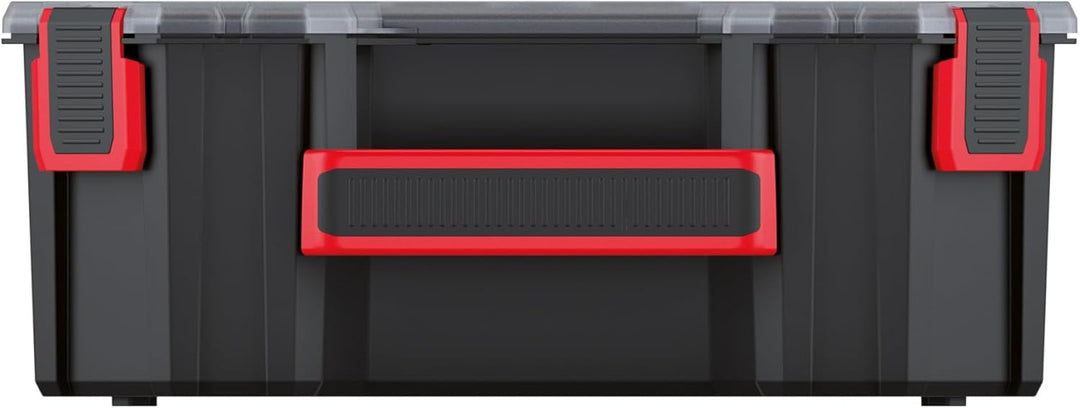 Mivos Sortimentskasten für Zubehör und Kleinteile - 284x243x105 mm - Schraubenbox mit 7 Herausnehmba