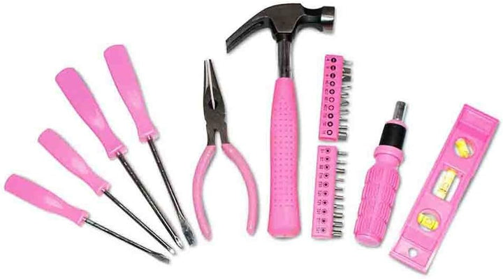 Werkzeugkoffer Tussi on Tour Tussiwerkzeugkoffer Tussiwerkzeug 28-teilig - 29 cm