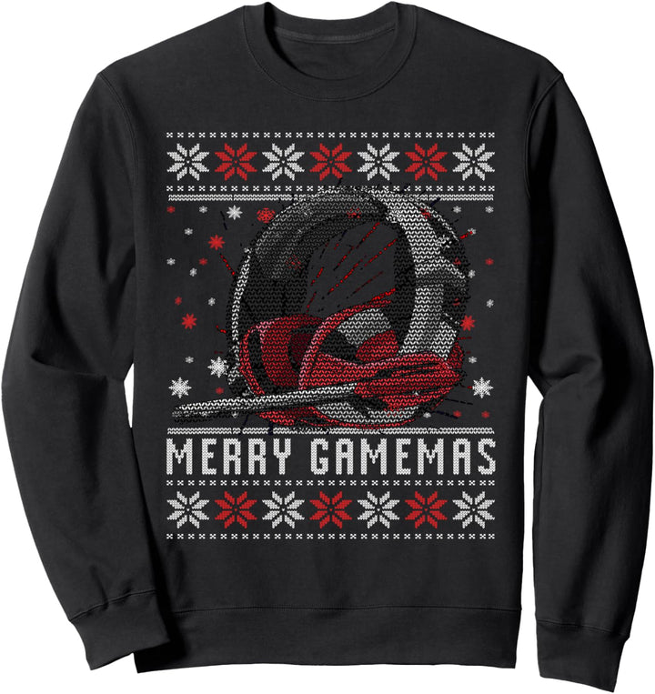Merry Gamemas Xmas Ugly Christmas für Gamer Headset Sweater Sweatshirt