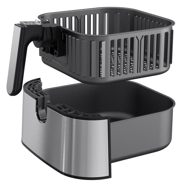 Innsky Heissluftfritteuse Ersatzkorb 5,5 l für Innsky Air Fryer, antihaftbeschichteter Frittierkorb,