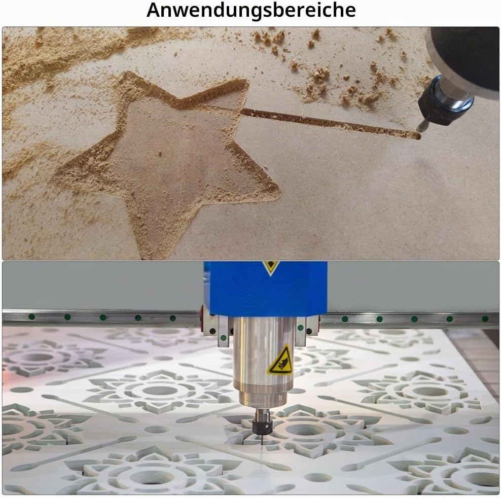 10 Stück Titanbeschichtete Hartmetall-Schaftfräser, Gravurfräser, CNC-Fräser für Leiterplattenmaschi