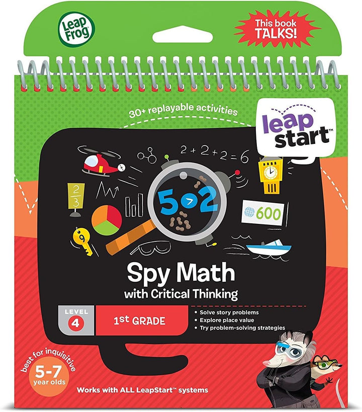 LeapFrog LeapStart Year 1 Activity Book: Spy Maths and Critical Thinking