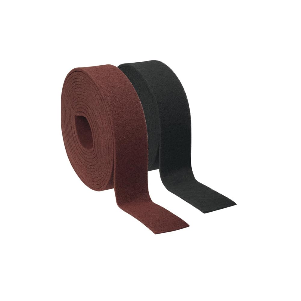 Scotch-Brite 61143 Vliesrolle WR-RL, A Medium, 100 mm x 10 m 100mm x 10m A Medium WR-RL, 100mm x 10m