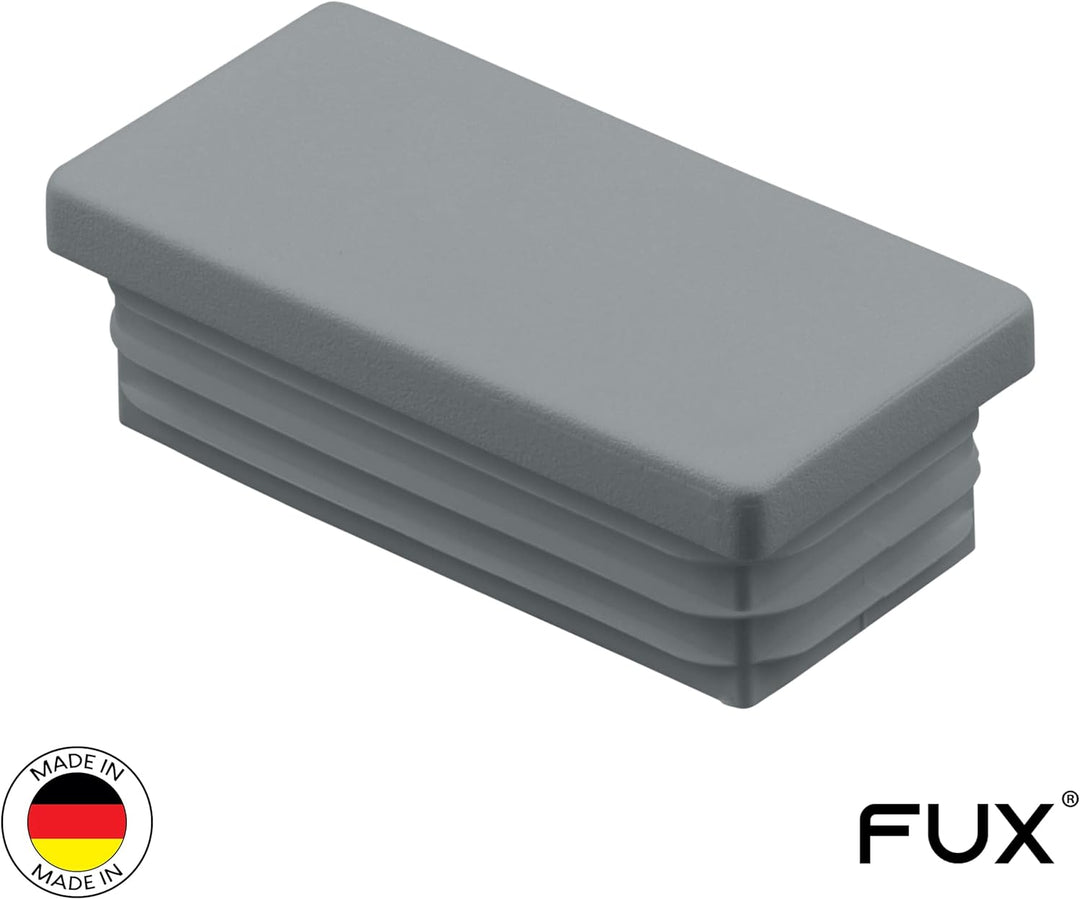 10 Stück Kunststoff Rechteck Rohrstopfen, Lamellenstopfen, Verschiedene Grössen und Farben, Möbelgle